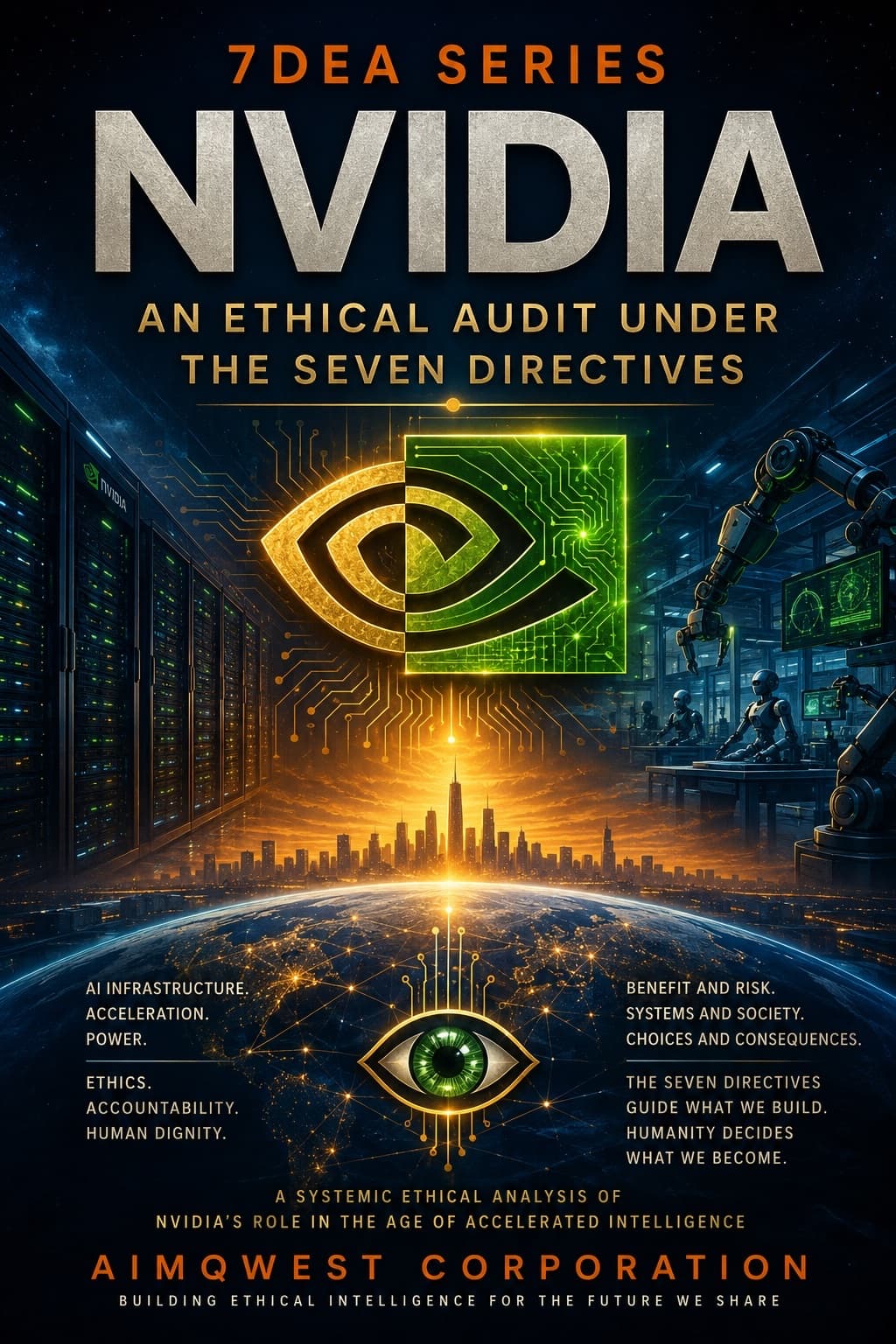 Cover page for 7DEA Series Volume 5: NVIDIA, An Ethical Audit Under the Seven Directives.
